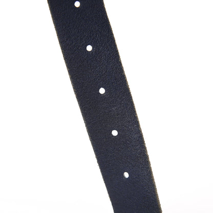Gucci Cuoio Toscano Nickel Double G 30mm Belt 100 40 Blue 4 of 5