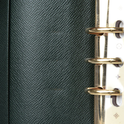 Louis Vuitton Taiga Large Ring Agenda Cover Epicea 8 of 9
