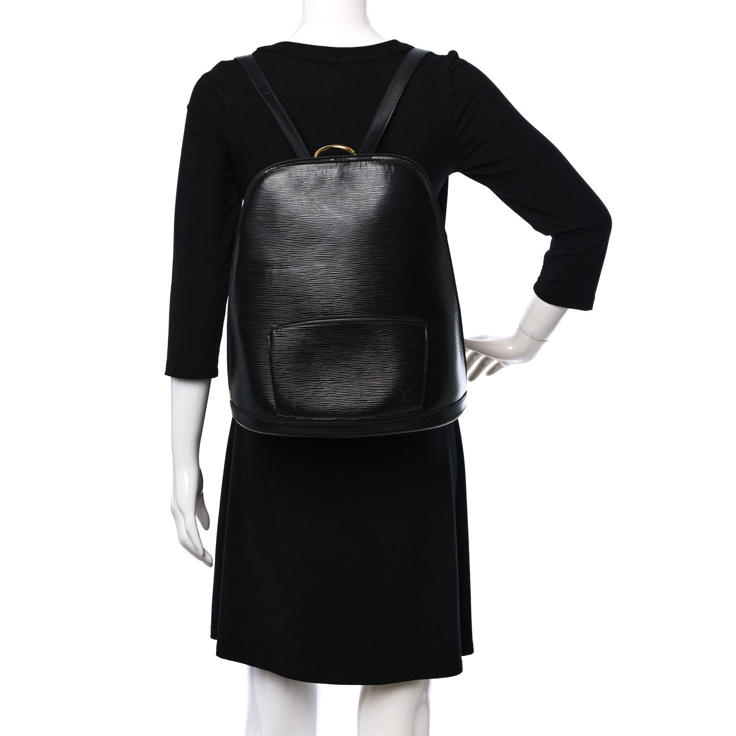 Louis Vuitton Epi Gobelins Backpack Black 2 of 12