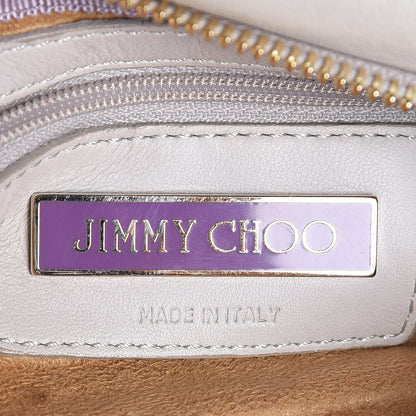 Jimmy Choo Eel Skin Python Carolina Clutch 6 of 12
