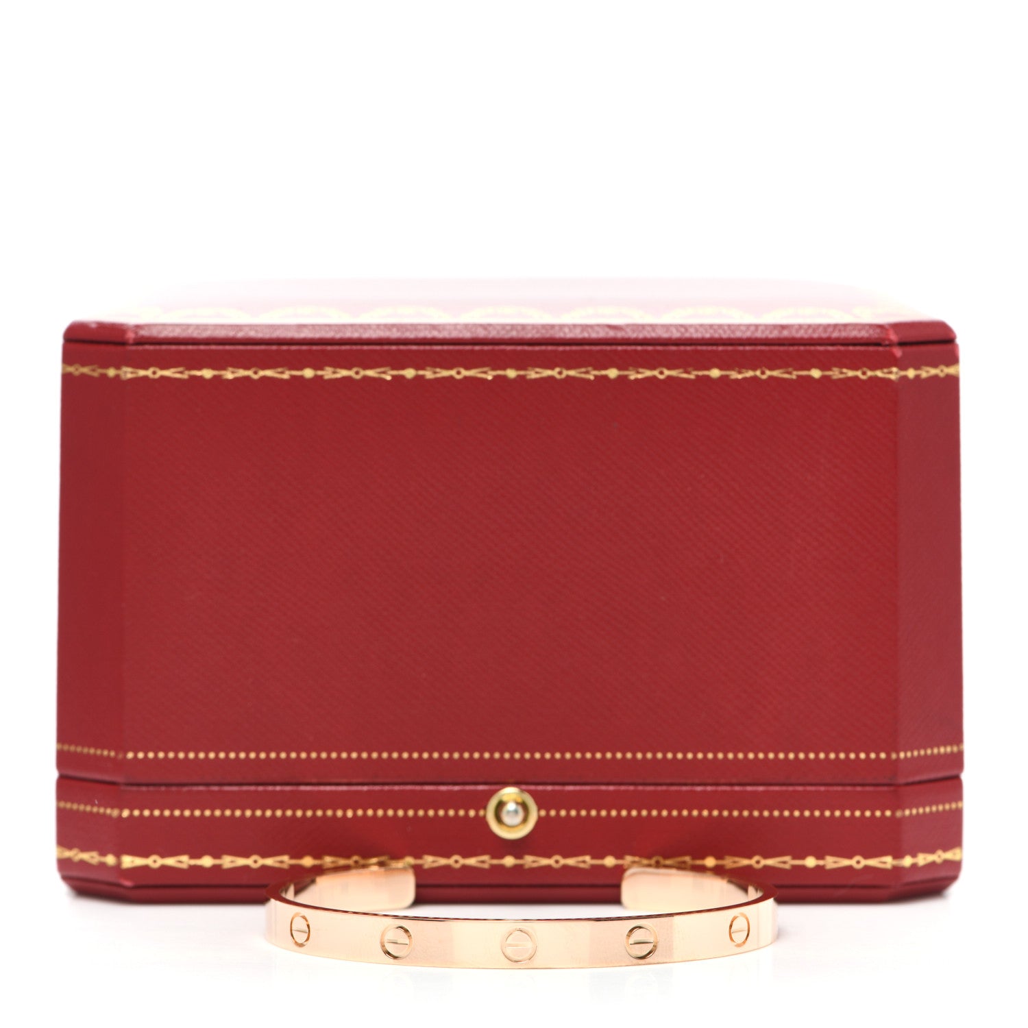 Cartier 18K Pink Gold LOVE Cuff Bracelet 19 5 of 5