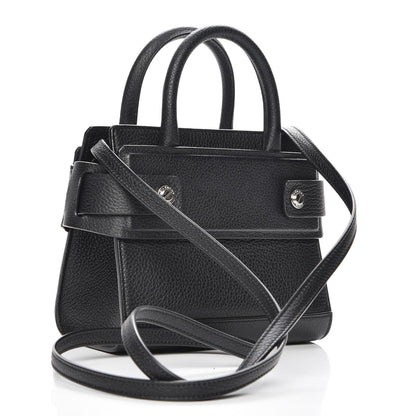 Givenchy Grained Calfskin Nano Horizon Satchel Black 3 of 7
