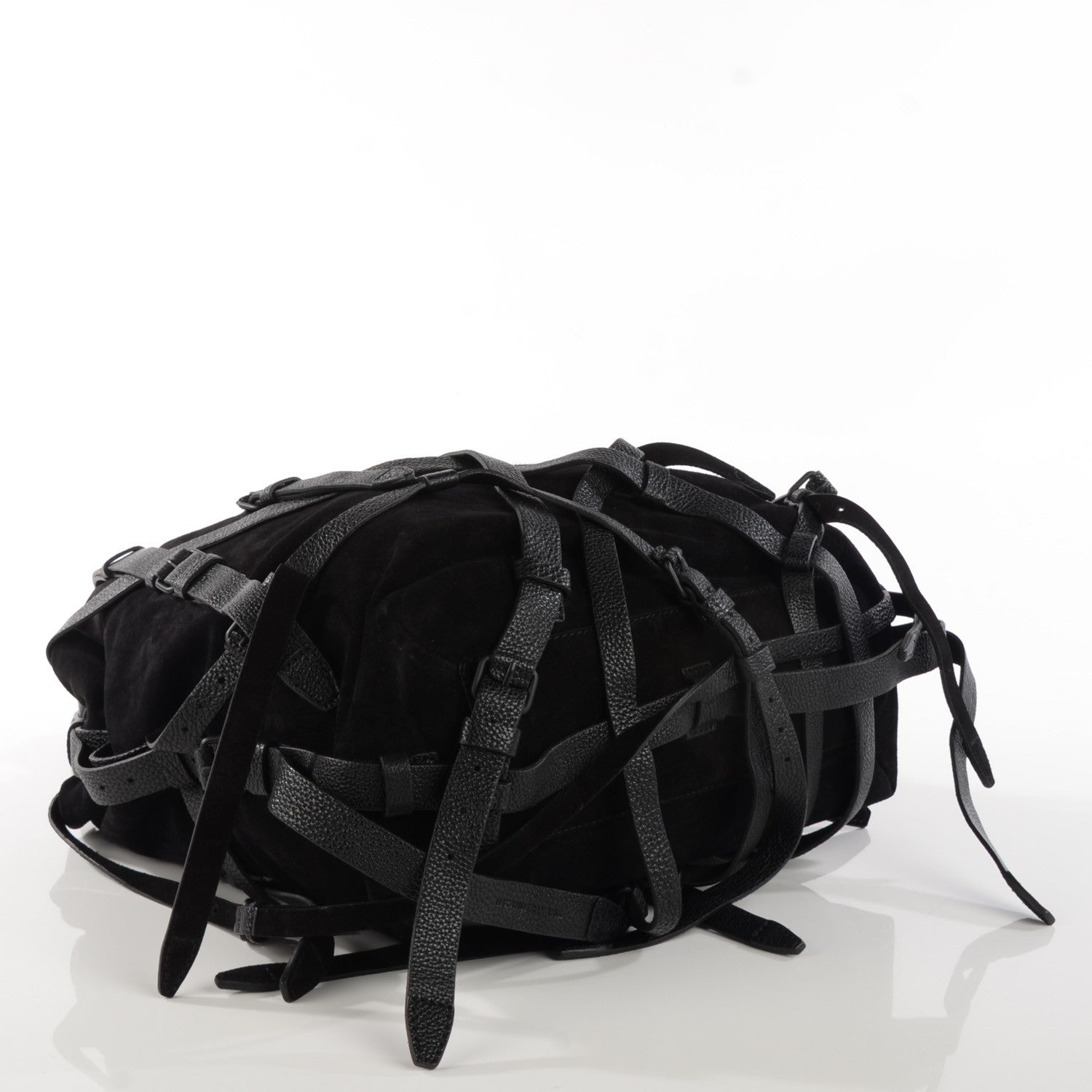 Alexander Wang Suede Kirsten Satchel Black 4 of 7