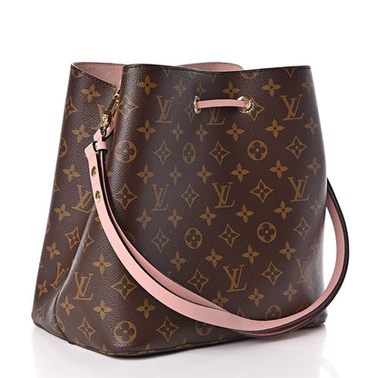 Louis Vuitton Monogram Neonoe MM Rose Poudre 3 of 8