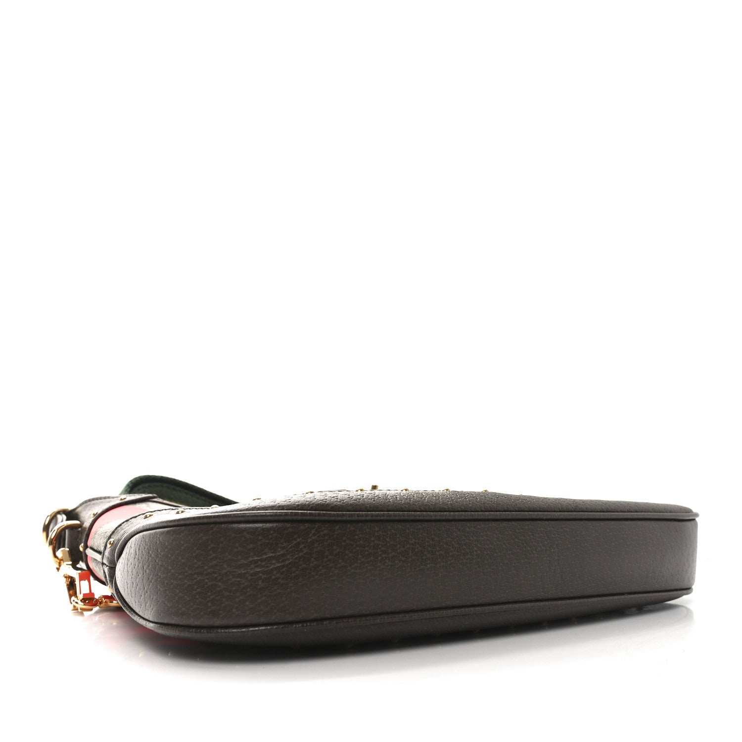 Gucci GG Supreme Monogram Geometric Textured Dollar Calfskin Web Small Jackie 1961 Hobo 4 of 10