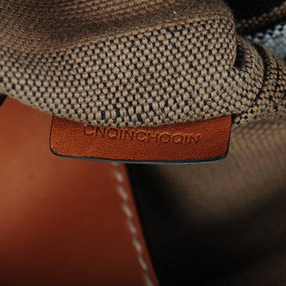 Burberry Canvas Mega Check Medium Ashby Saddle Brown 8 of 9
