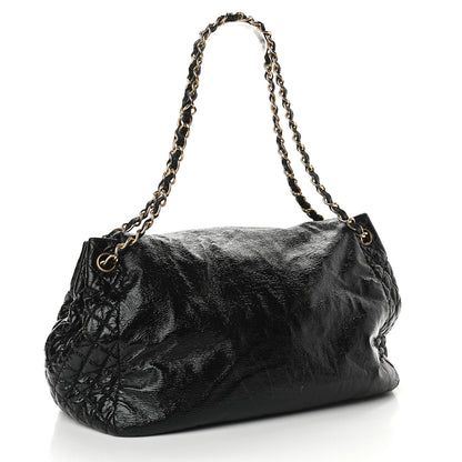 Chanel Vinyl XL Rock and Chain Flap Black 3 of 10