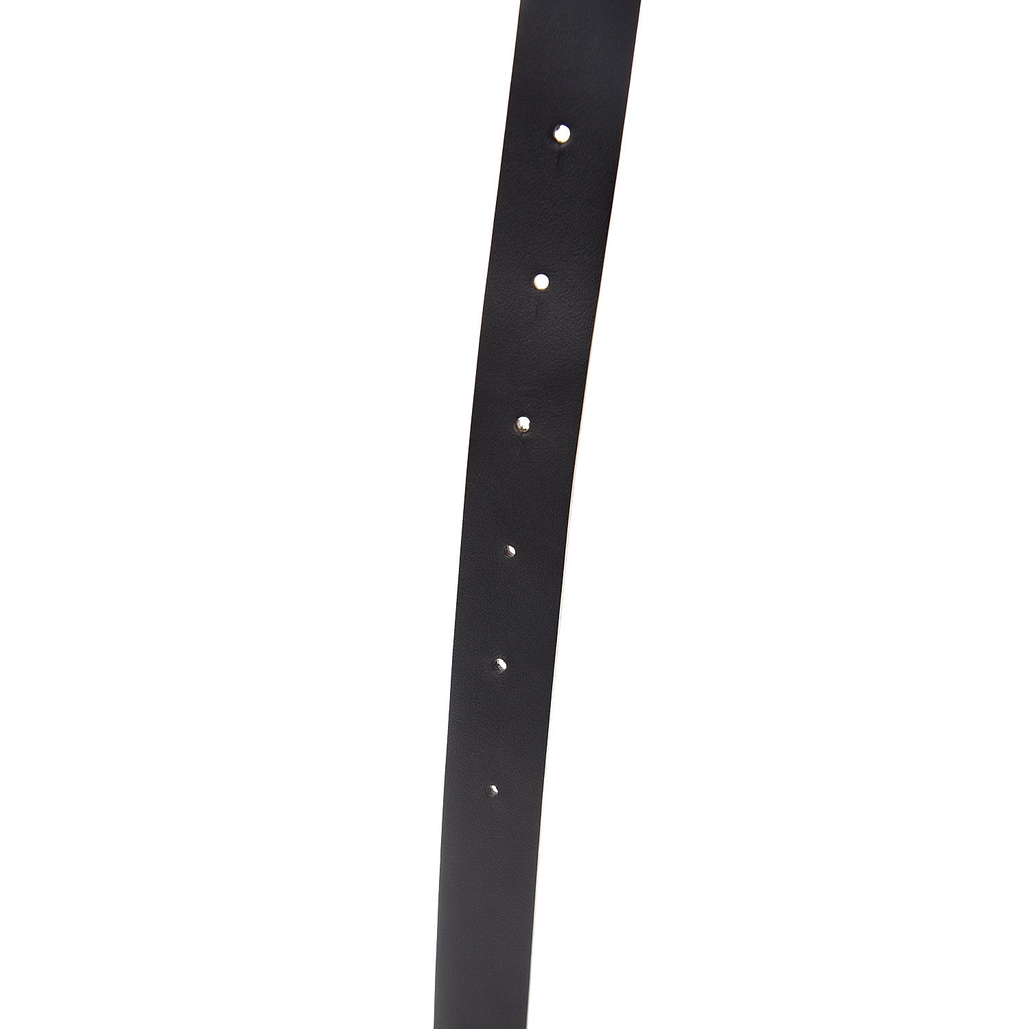 Chanel Metallic Lambskin Crystal Baguette Logo Belt 85 34 Gold 3 of 5