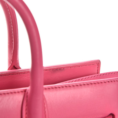 Saint Laurent Calfskin Nano Sac De Jour Lipstick Fuchsia 12 of 12
