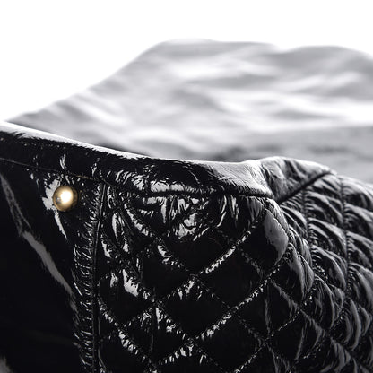 Chanel Vinyl XL Rock and Chain Flap Black 11 of 12
