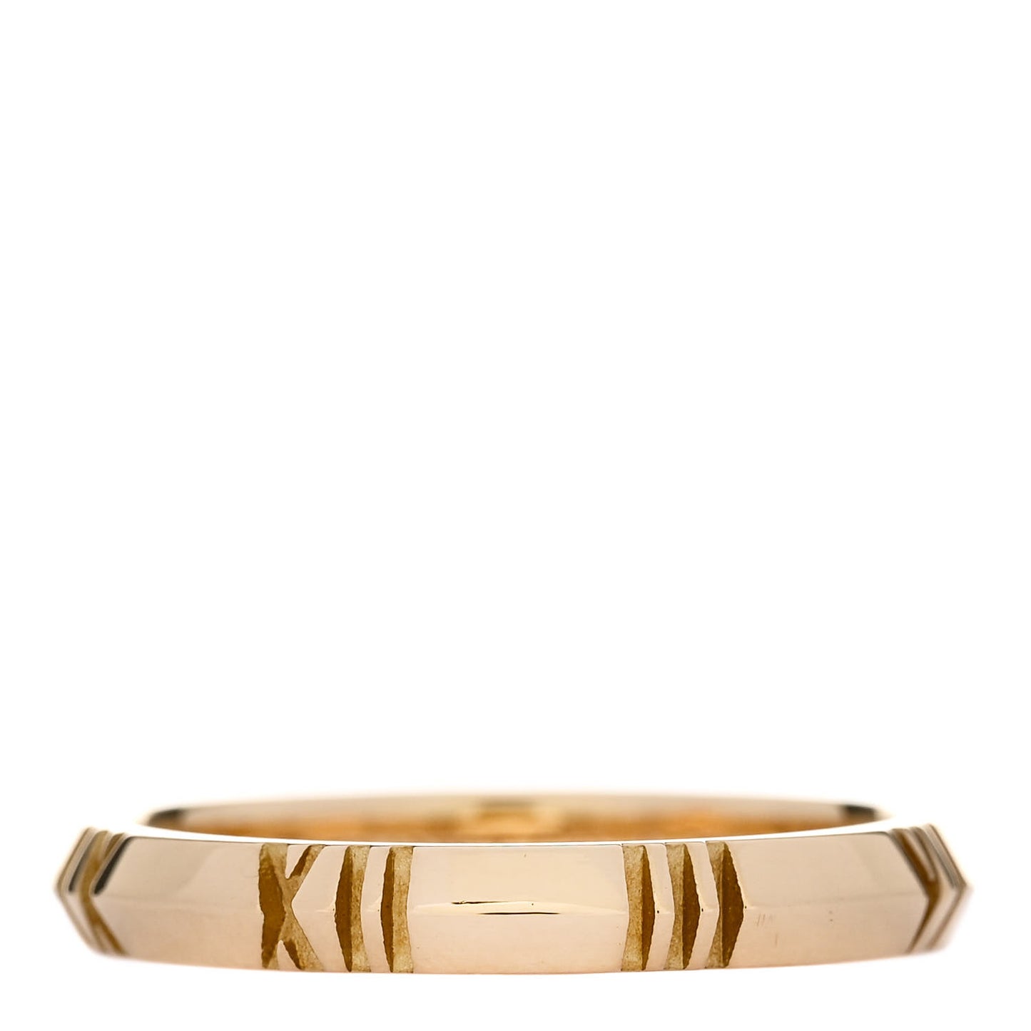 18K Yellow Gold Atlas X Closed Narrow Ring 57 8