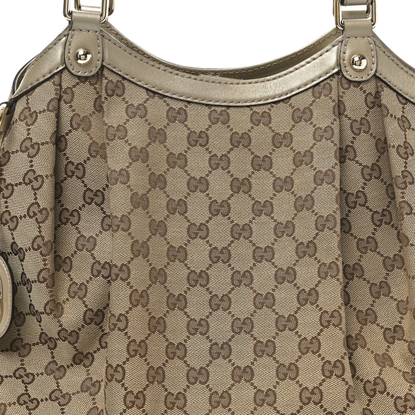 Monogram Large Sukey Tote Champagne