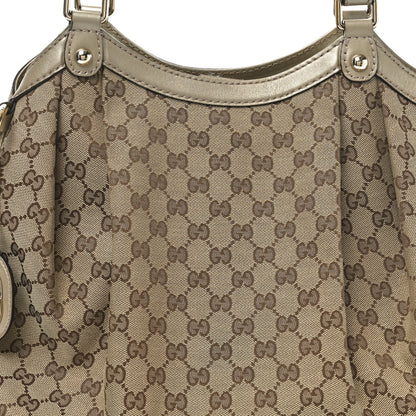 Gucci Monogram Large Sukey Tote Champagne 8 of 10