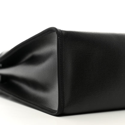 Hermes Toile H Berline Vache Hunter Herbag Zip PM 31 Black Ecru 10 of 12
