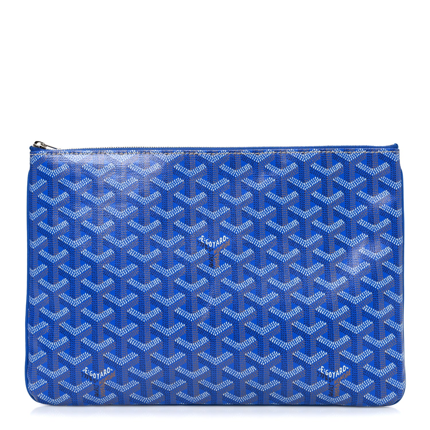 Goyard Goyardine Senat Pochette MM Sky Blue 1 of 6