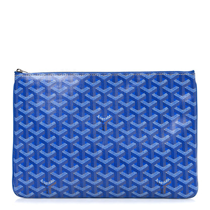 Goyard Goyardine Senat Pochette MM Sky Blue 1 of 6