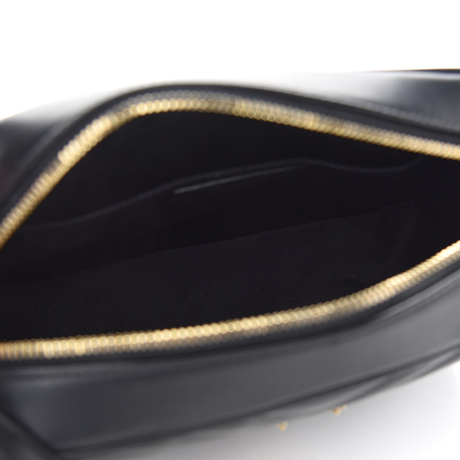 Saint Laurent Calfskin Matelasse Monogram Lou Camera Bag Black 5 of 9