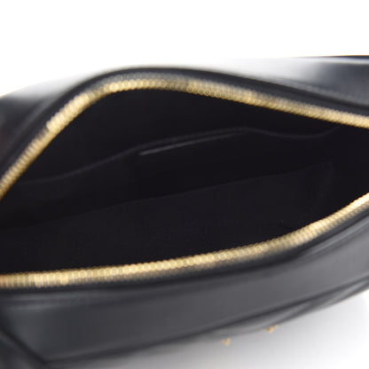 Saint Laurent Calfskin Matelasse Monogram Lou Camera Bag Black 5 of 9