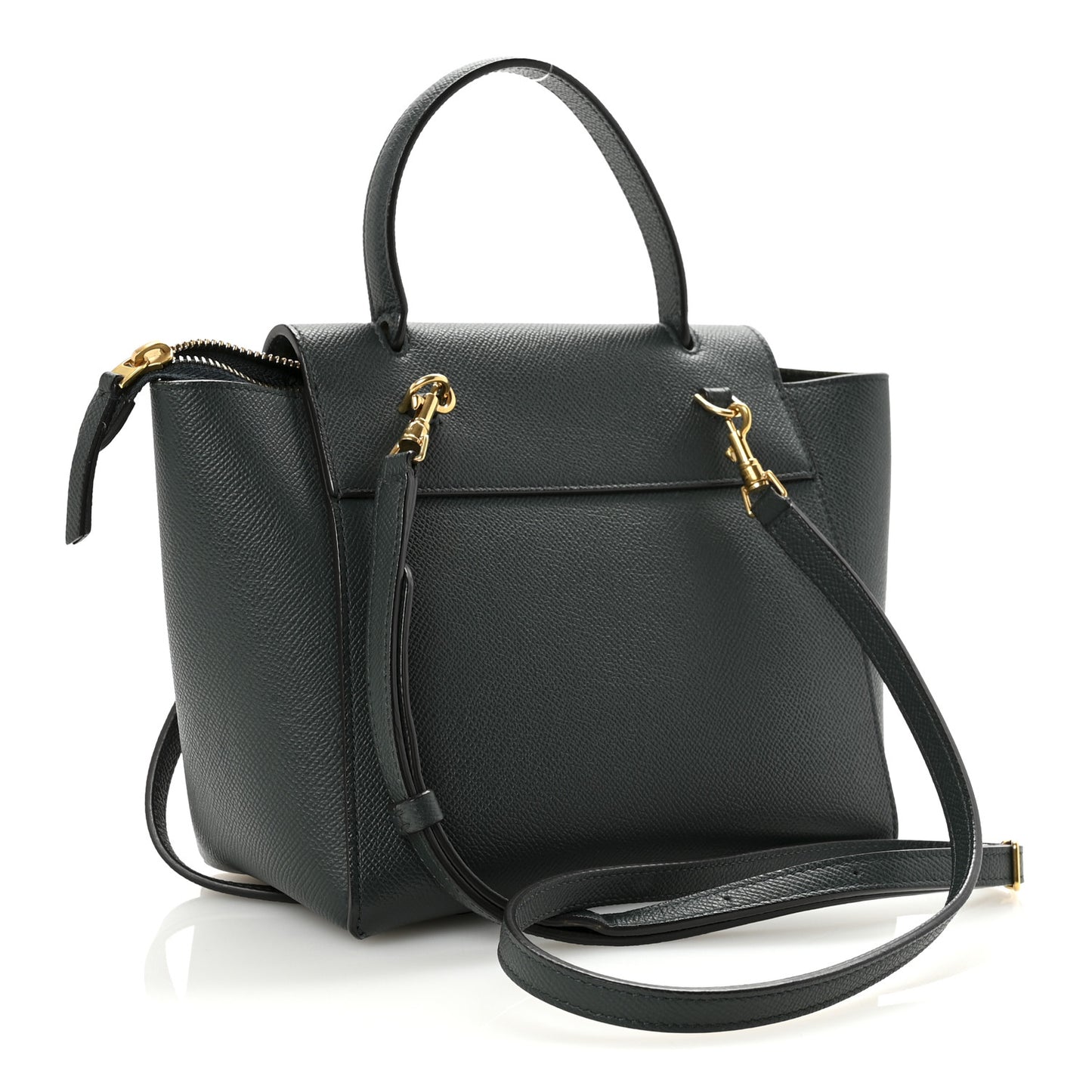 Grained Calfskin Nano Belt Bag Amazone