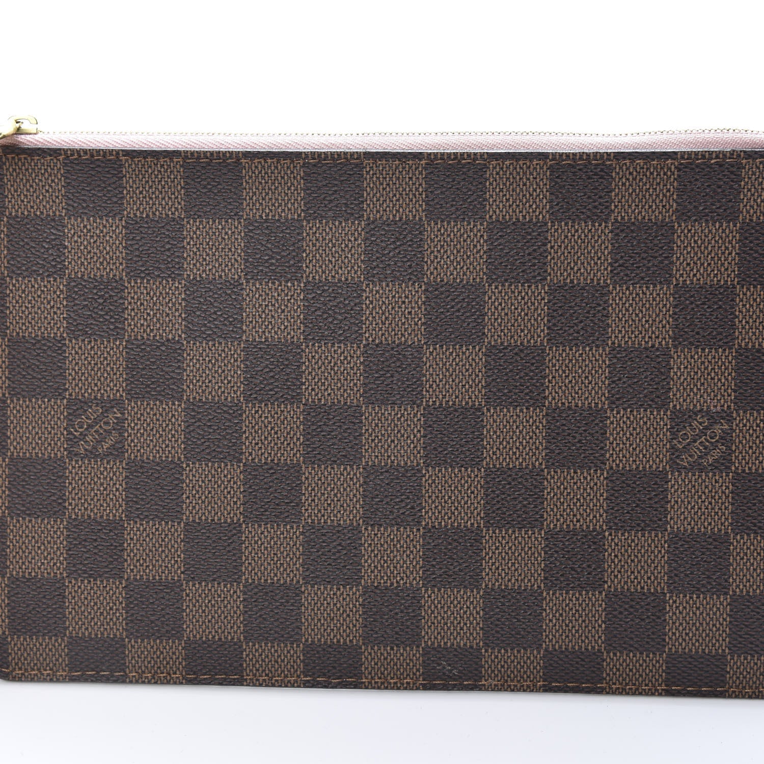 Louis Vuitton Damier Ebene Neverfull MM GM Pochette Rose Ballerine 11 of 14