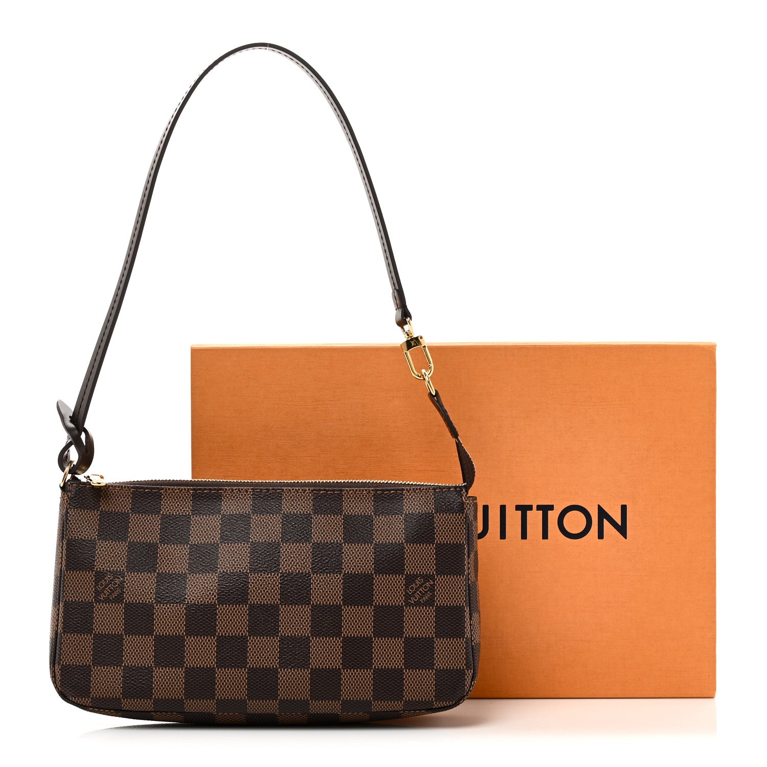 Louis Vuitton Damier Ebene Pochette Accessories NM 10 of 10