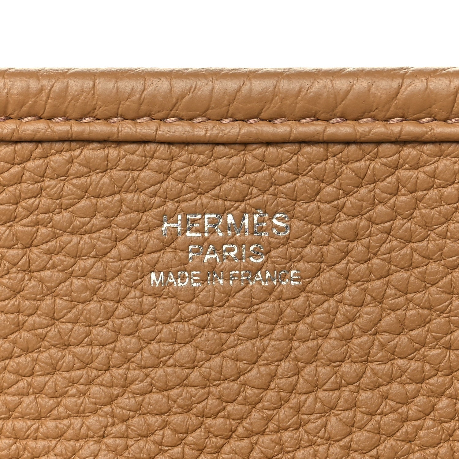 Hermes Taurillon Clemence Evelyne III PM Biscuit 5 of 10