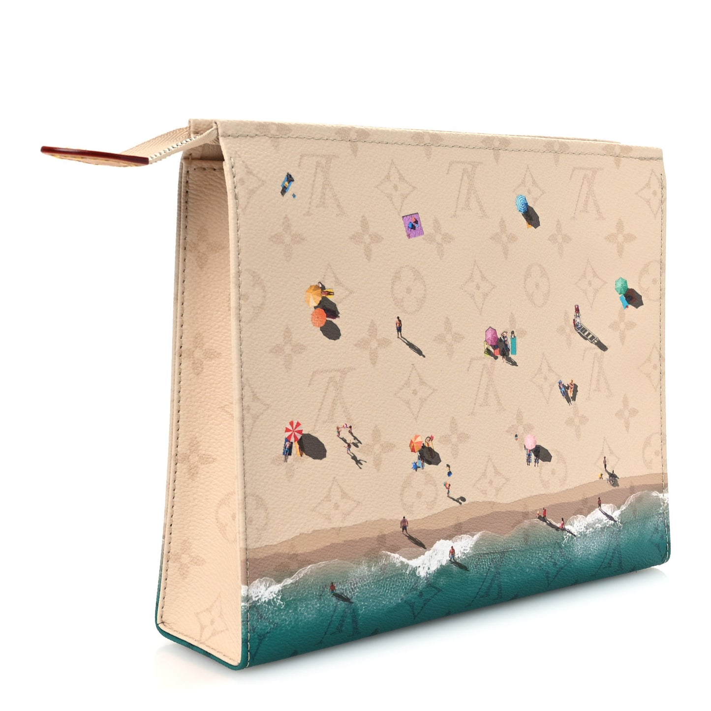 Beach Sand Monogram Pochette Toilette GM