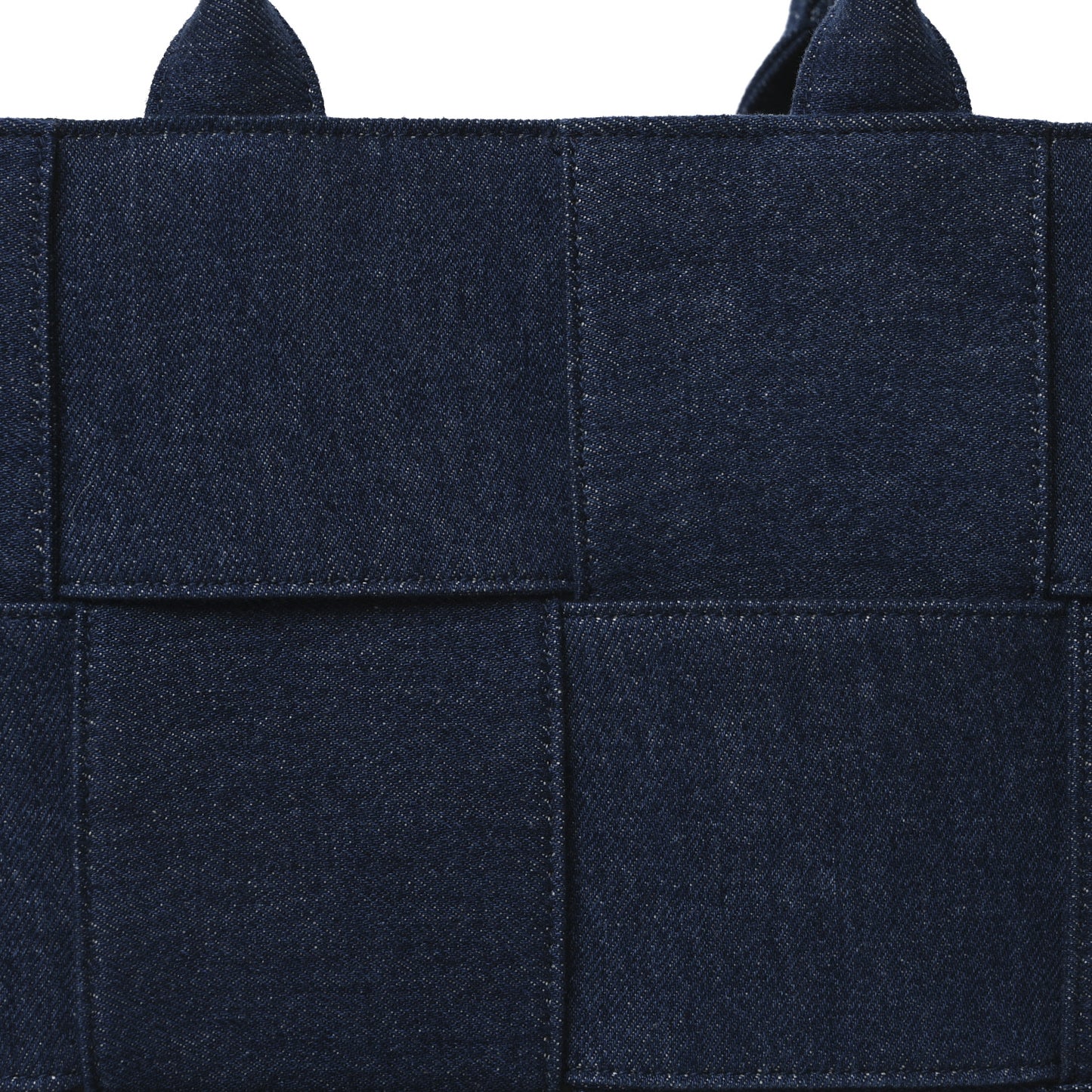 Denim Maxi Intrecciato Mens Arco Tote