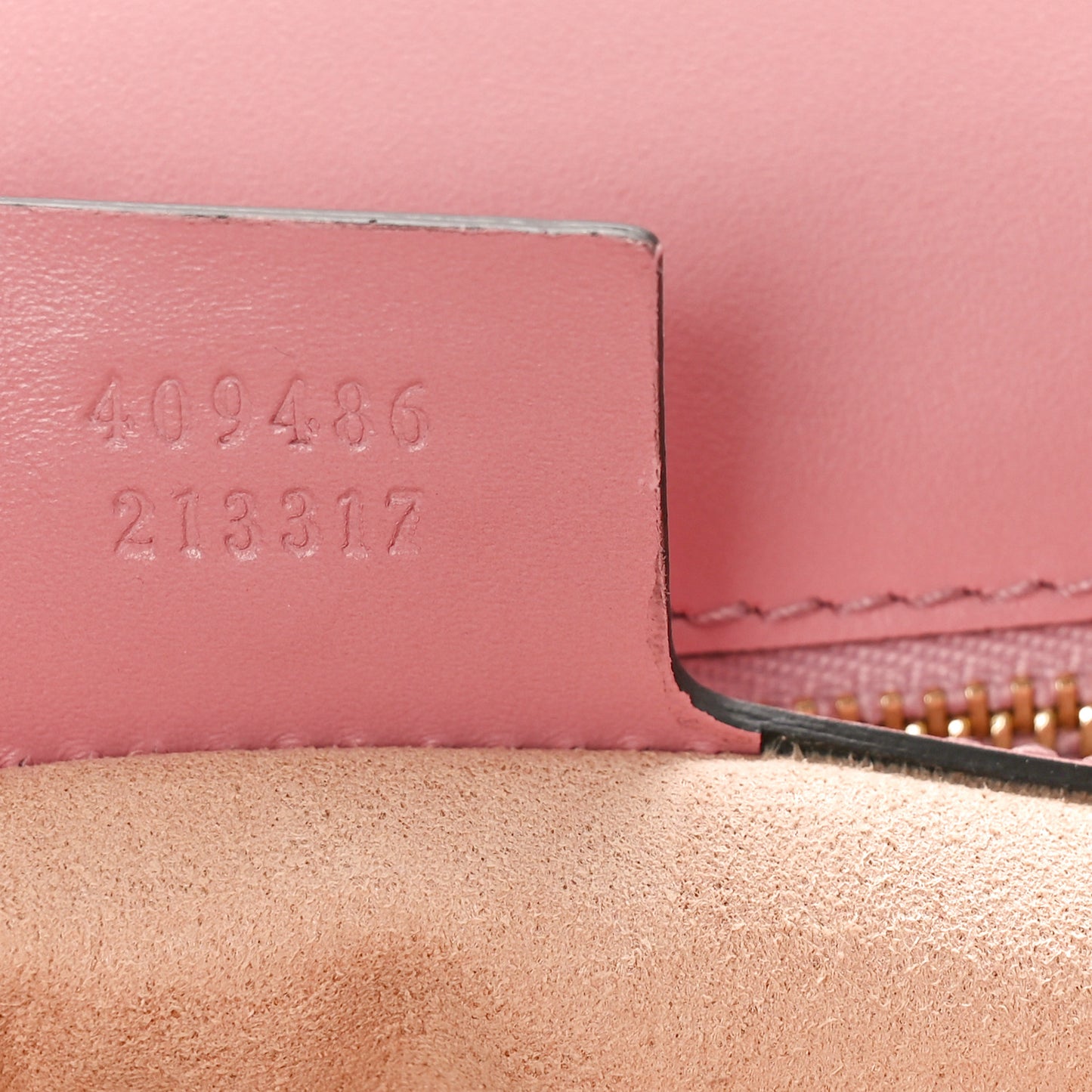 Guccissima Signature Medium Padlock Shoulder Bag Rose Baby Candy