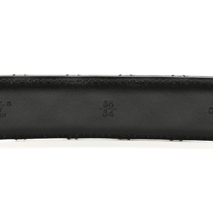 Chanel Calfskin Quilted CC Chain Belt 85 34 Black 6 of 7