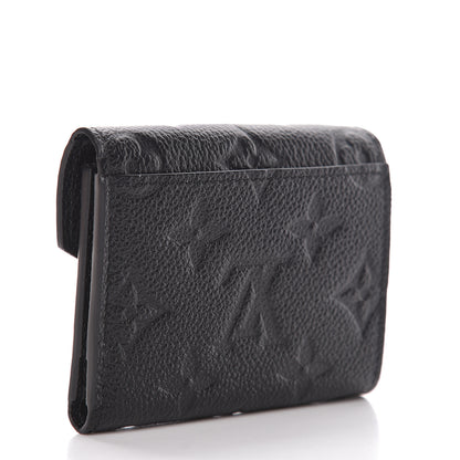 Louis Vuitton Empreinte Zoe Wallet Black 3 of 8