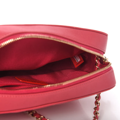 Chanel Caviar Quilted Small In & Out Camera Case Pink 5 of 11