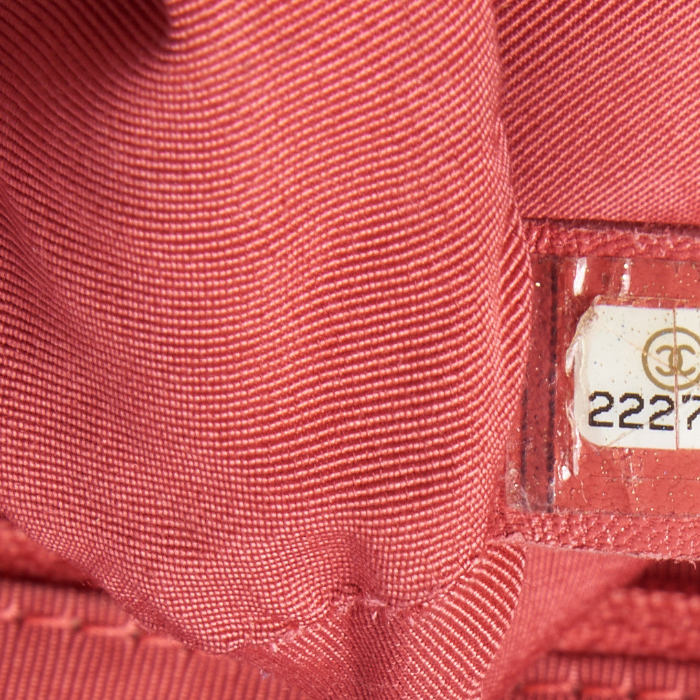 Lambskin Quilted Large Urban Spirit Backpack Red