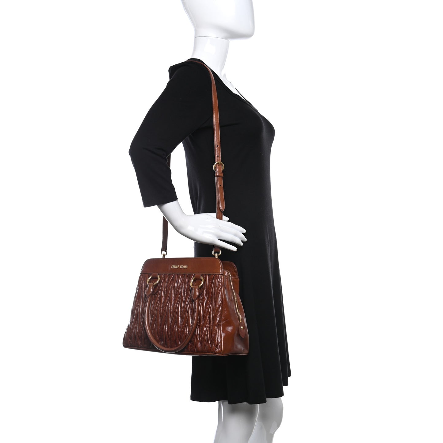 Matelasse Lux Tote Palissandro