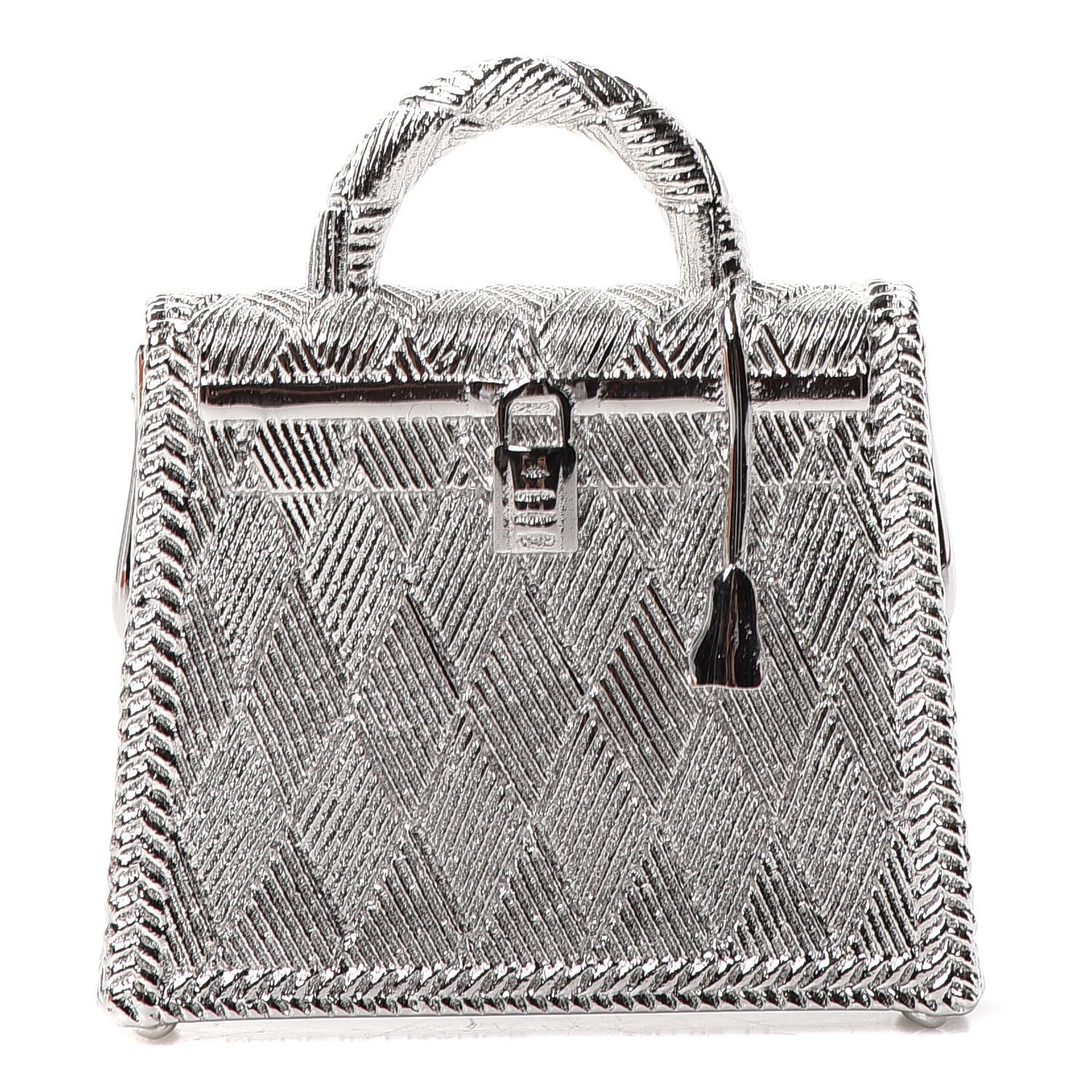Hermes Palladium Kelly Curiosite Charm 1 of 3