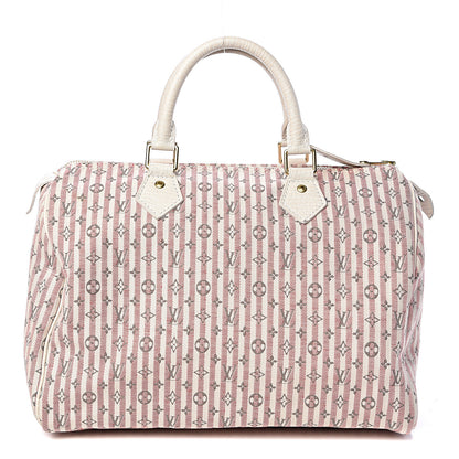Louis Vuitton Mini Lin Croisette Speedy 30 Rouge 1 of 10