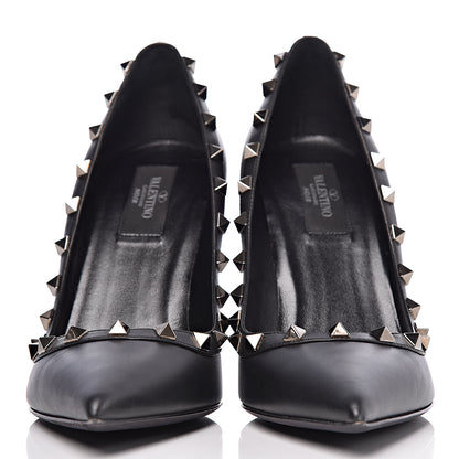 Valentino Garavani Nappa Rockstud 100mm Pumps 38.5 Black 2 of 10