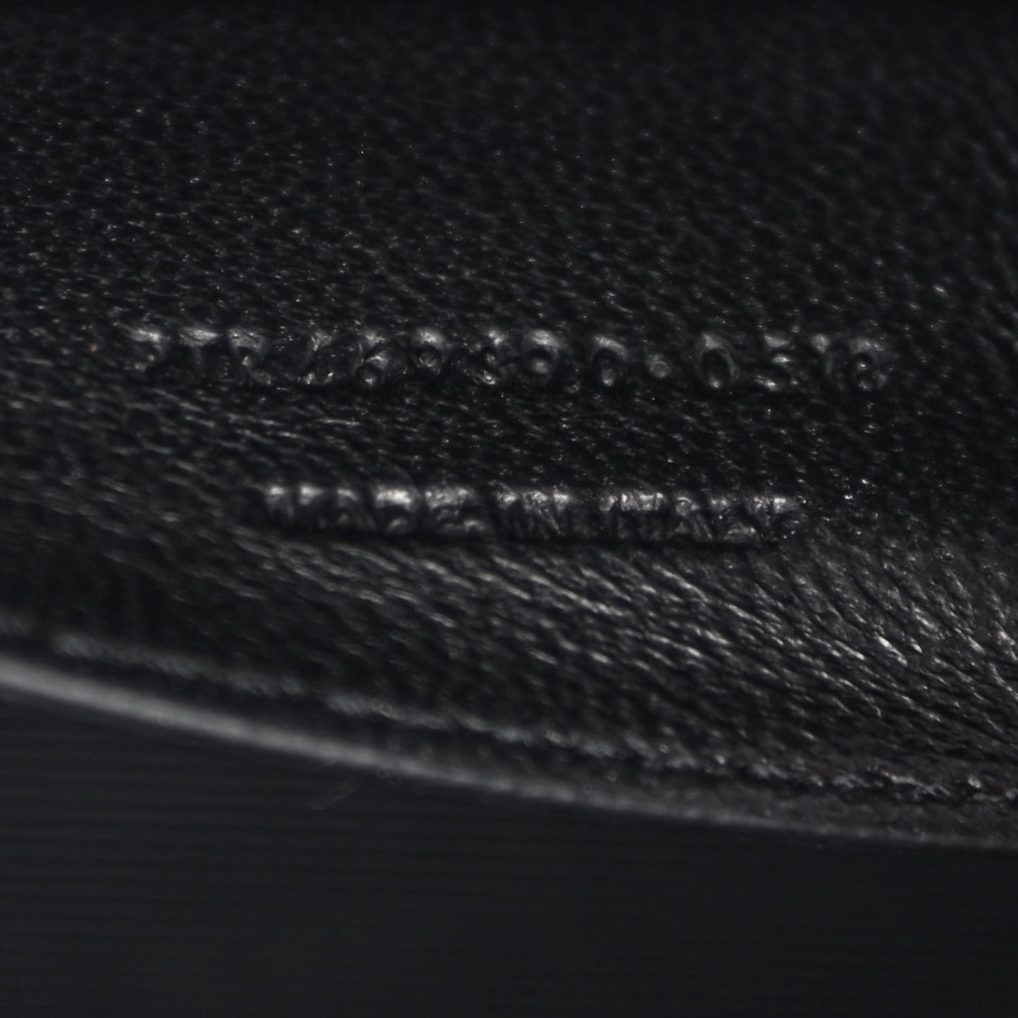 Grain De Poudre Small Monogram Kate Satchel Black