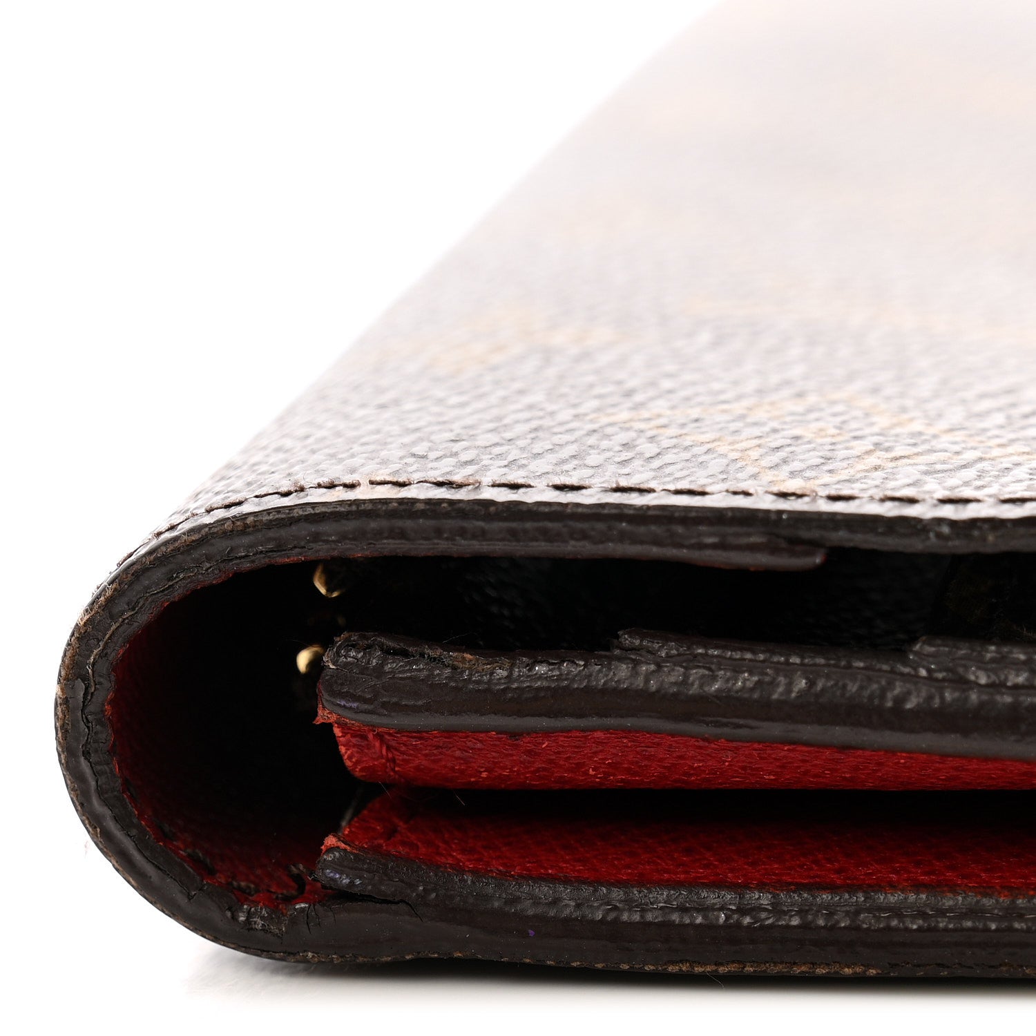 Louis Vuitton Monogram Emilie Wallet Rouge 9 of 14
