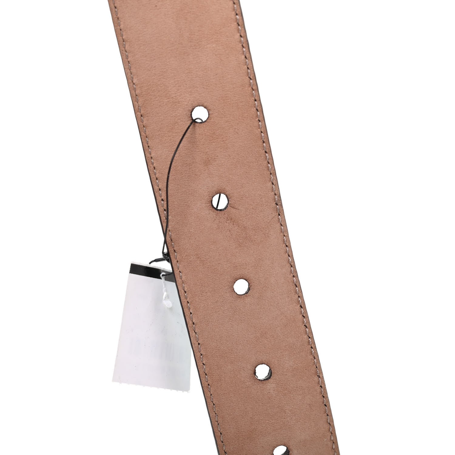 Gucci Suede Bamboo Buckle Belt 85 34 Turquoise 5 of 5