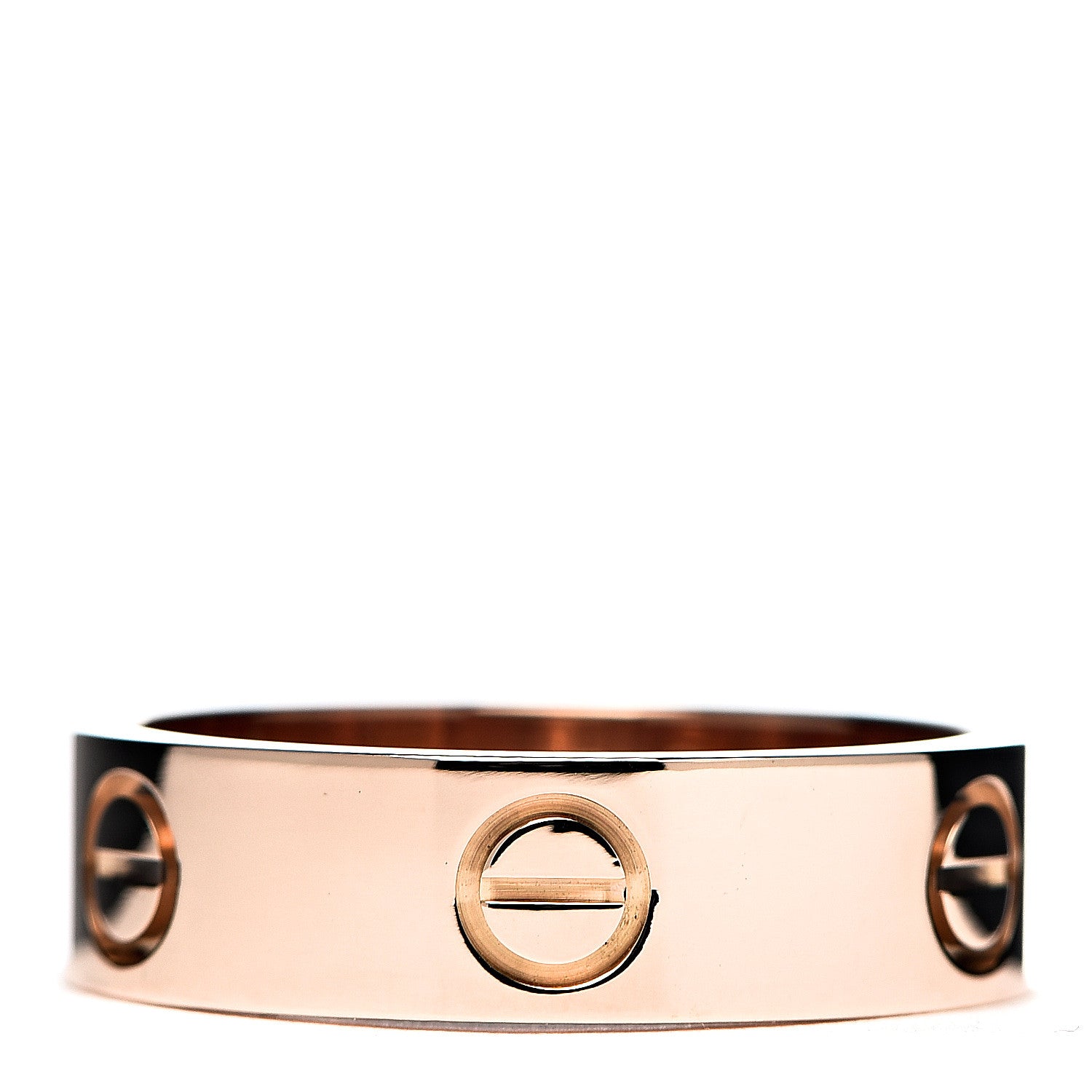 Cartier 18K Pink Gold 5.5mm LOVE Ring 56 7.5 1 of 4