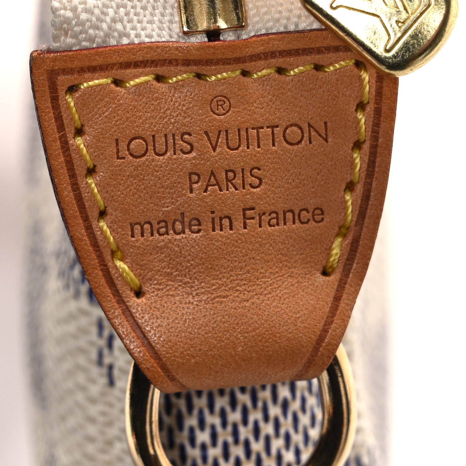 Louis Vuitton Damier Azur Mini Pochette Accessories 6 of 7