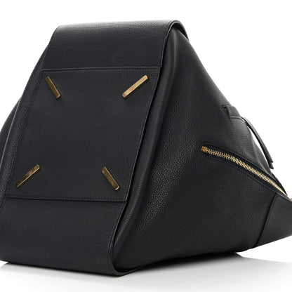 Loewe Calfskin Medium Hammock Shoulder Bag Midnight Blue Black 10 of 12