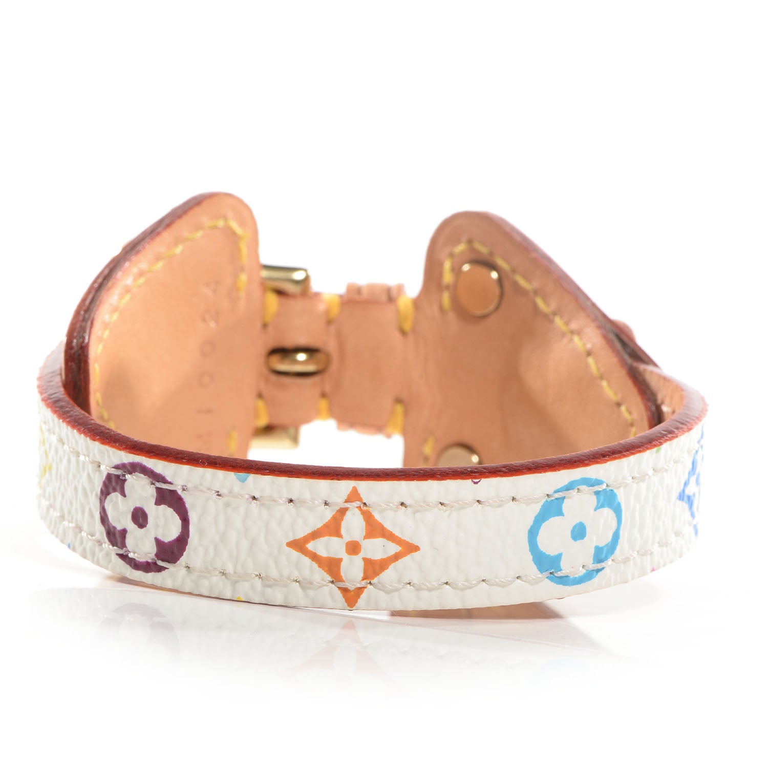 Louis Vuitton Monogram Multicolor Theda PM Bracelet White 3 of 5