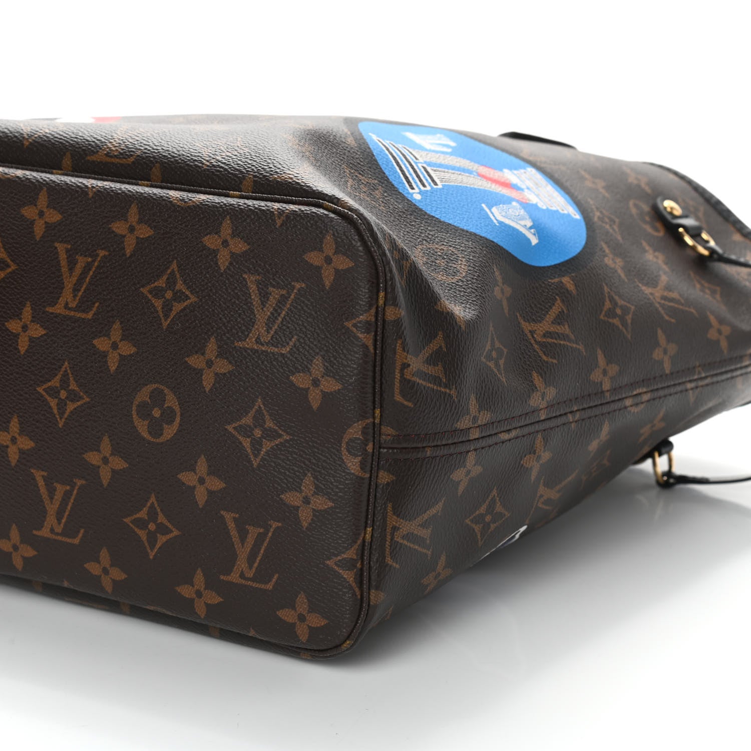 Louis Vuitton Monogram World Tour Neverfull MM 11 of 11