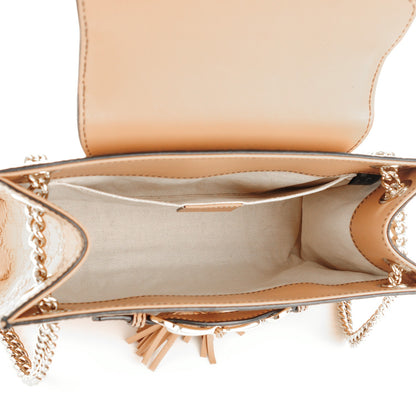 Gucci Guccissima Small Emily Chain Shoulder Bag Camelia 5 of 7
