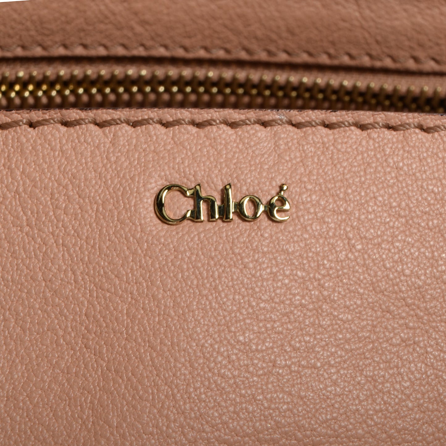 Leather Elsie Satchel Blush