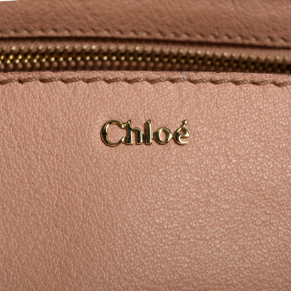 Chloe Leather Elsie Satchel Blush 8 of 9