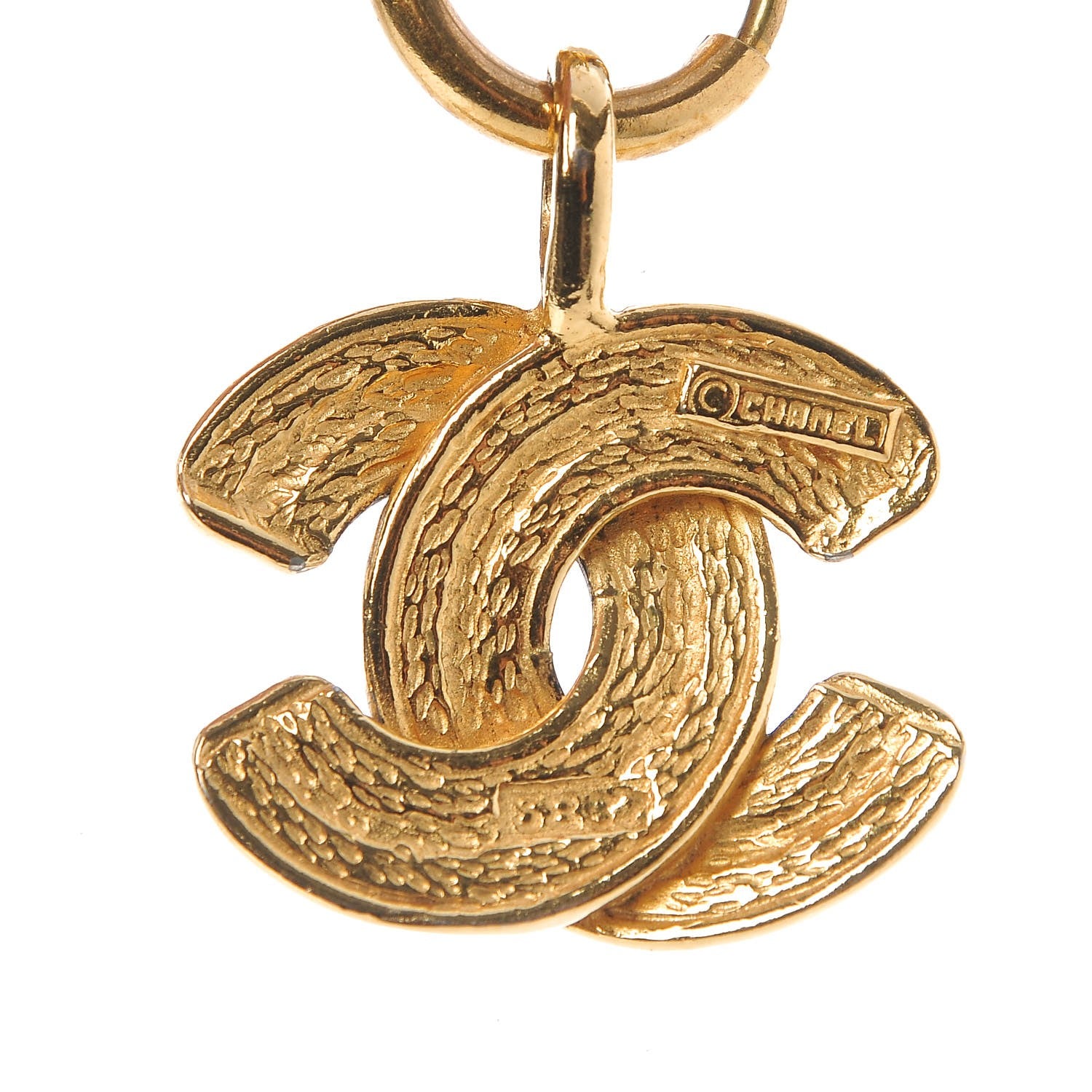 Chanel Quilted CC Long Necklace Gold 6 of 7