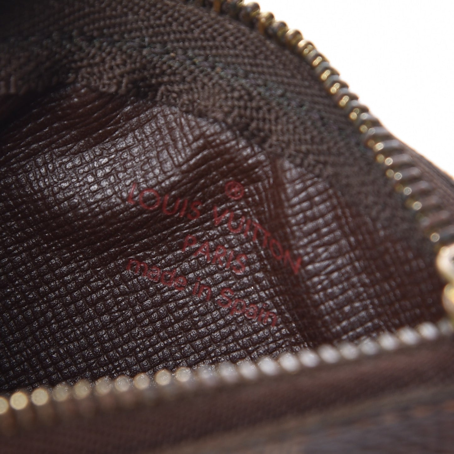 Damier Ebene Key Pouch